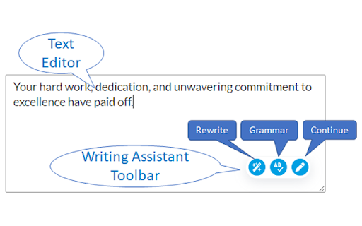 Writing Assistant ai chrome extension logo