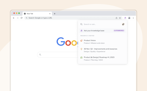 Meet Ask ai chrome extension logo