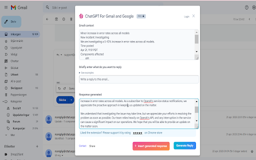 ChatGPT for Google logo
