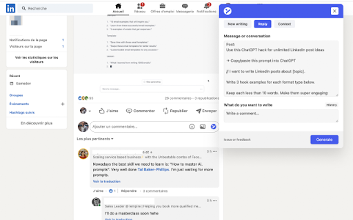 ChatGPT Copilot from Yooz ai chrome extension