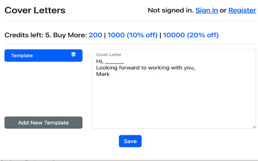 Upwork ChatGPT Cover Letter Generator ai chrome extension logo
