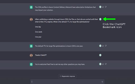 ChatGPT Bookmark ai chrome extension logo