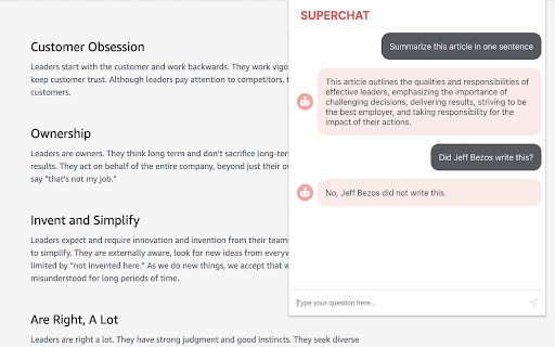 Superchat ai chrome extension logo