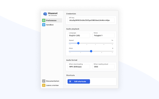 TTS Extension ai chrome extension