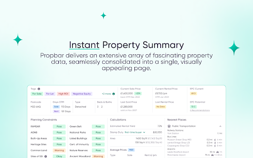 Propbar ai chrome extension logo