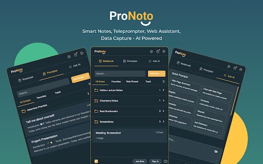 ProNoto ai chrome extension logo