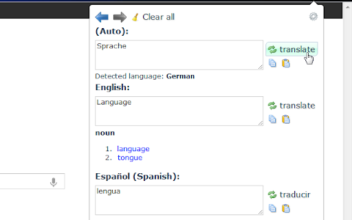 Synchronous Translator ai chrome extension logo