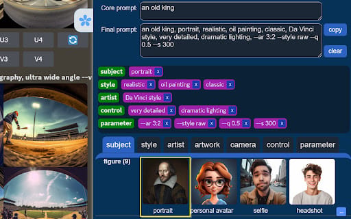 Image Prompter ai chrome extension