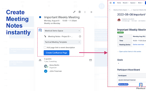 Meetical ai chrome extension