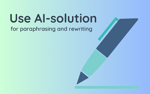 Paraphrasing ai chrome extension logo