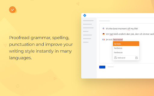 WProofreader ai chrome extension logo