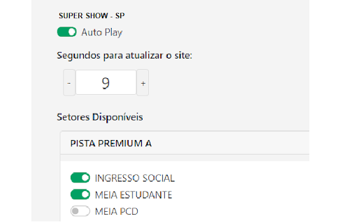Bot Ticket ai chrome extension logo