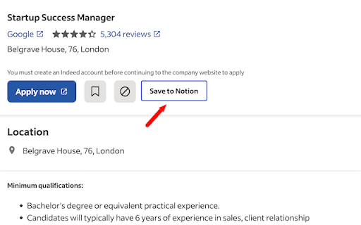 Job Application Tracker ai chrome extension logo