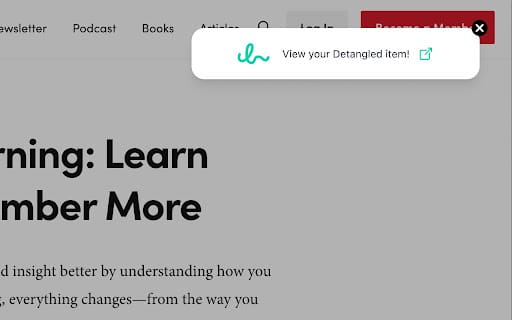 Detangle.ai ai chrome extension logo