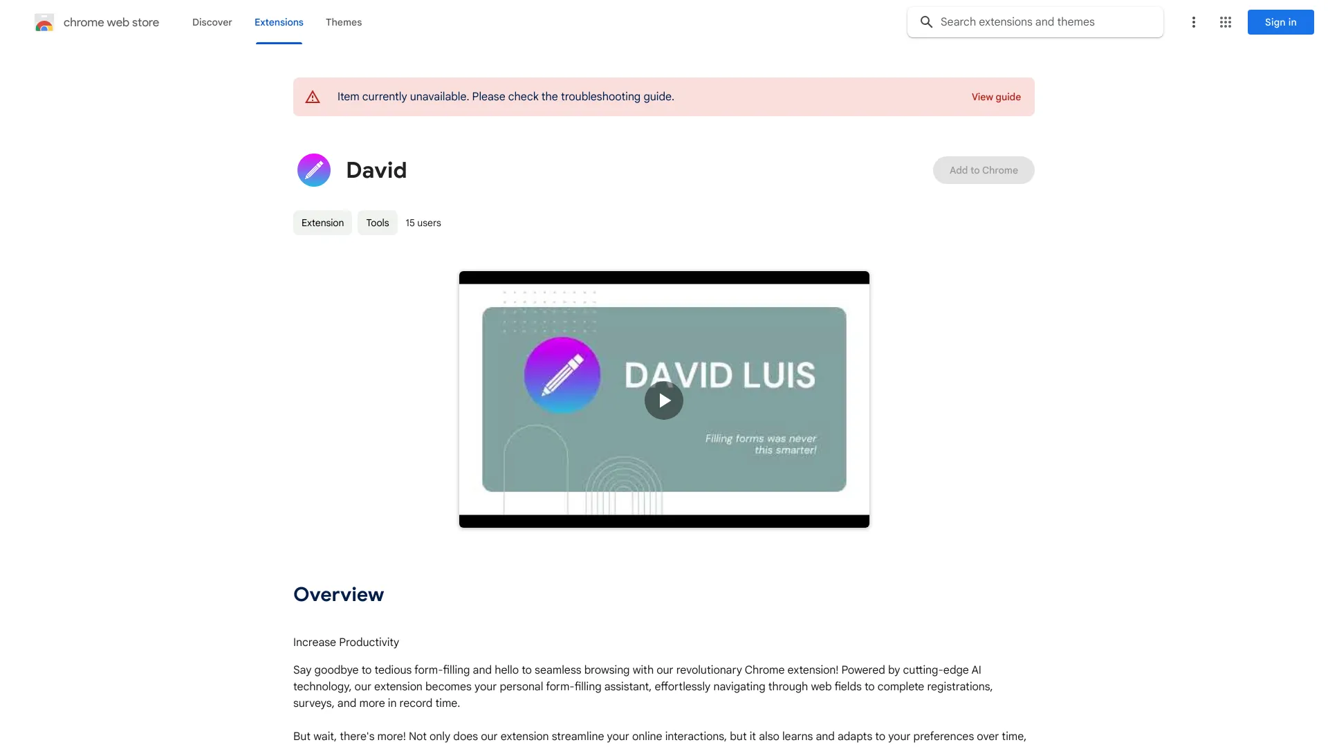 AI Form Filler Chrome Extension ai chrome extension logo