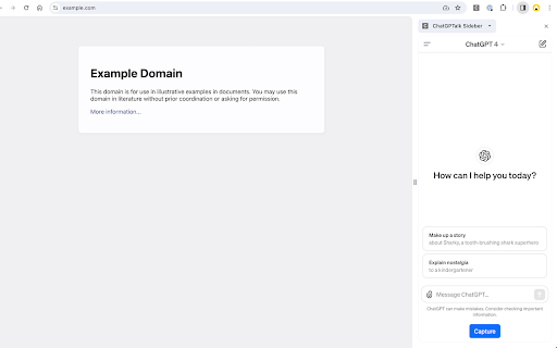 ChatGPTalk Sidebar ai chrome extension logo