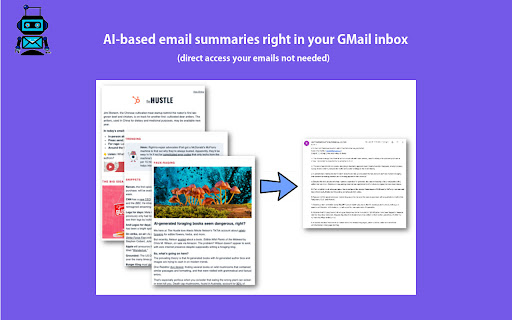 AI Email Summaries ai chrome extension logo