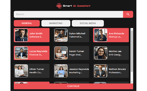 SmartTeams AI Assistant ai chrome extension logo