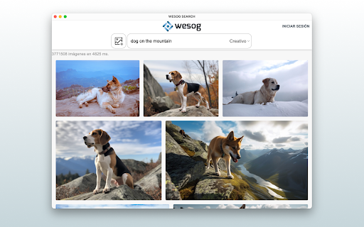 Wesog Search ai chrome extension logo