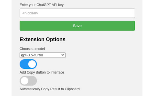 ChatGPT API Code Review Extension ai chrome extension