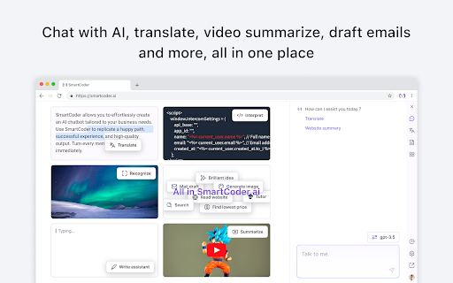SmartCoder Chrome Extension ai chrome extension logo