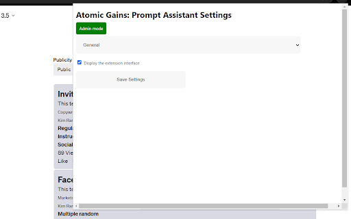 ChatGPT Prompt Template Extension ai chrome extension logo