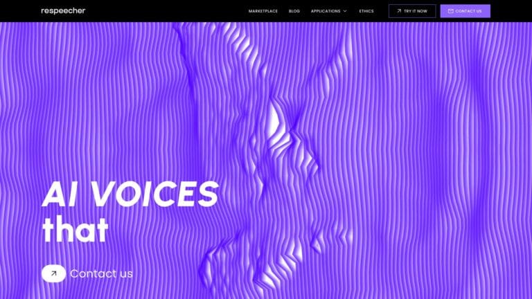 Trending Respeecher Voice Marketplace AI Tool Review