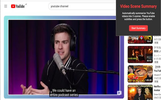 YouTube Subtitle Highlight Finder ai chrome extension logo