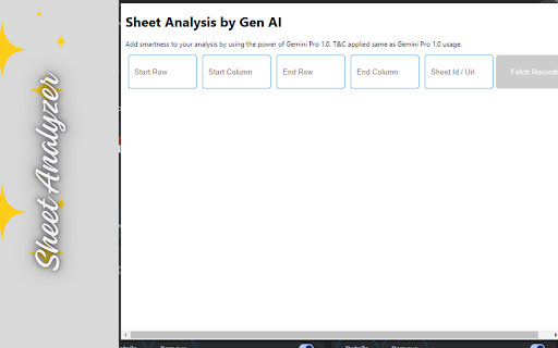 Google Sheets AI Extension ai chrome extension logo