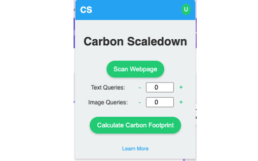 ScaleDown Carbon ai chrome extension logo