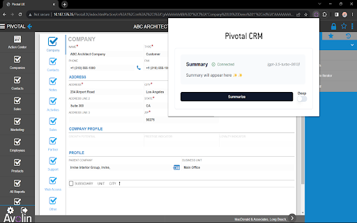 Pivotal Copilot ai chrome extension logo