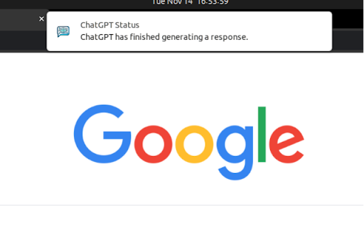 ChatGPT Popup Notifier ai chrome extension logo