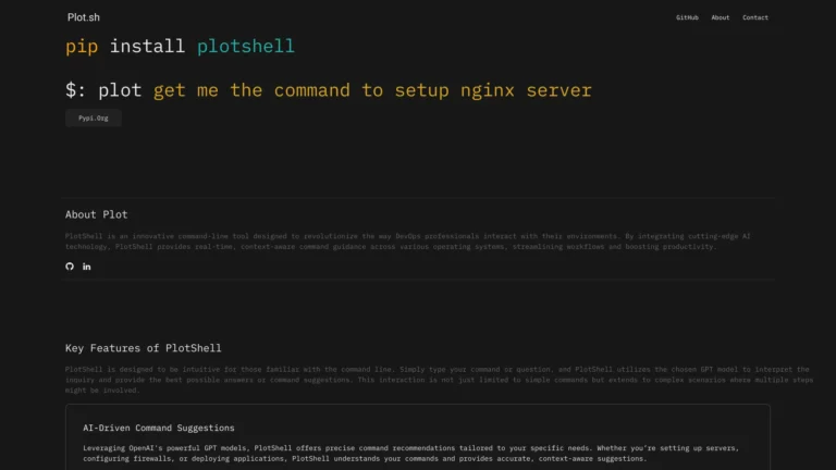 Popular Plot.sh AI Tool Review