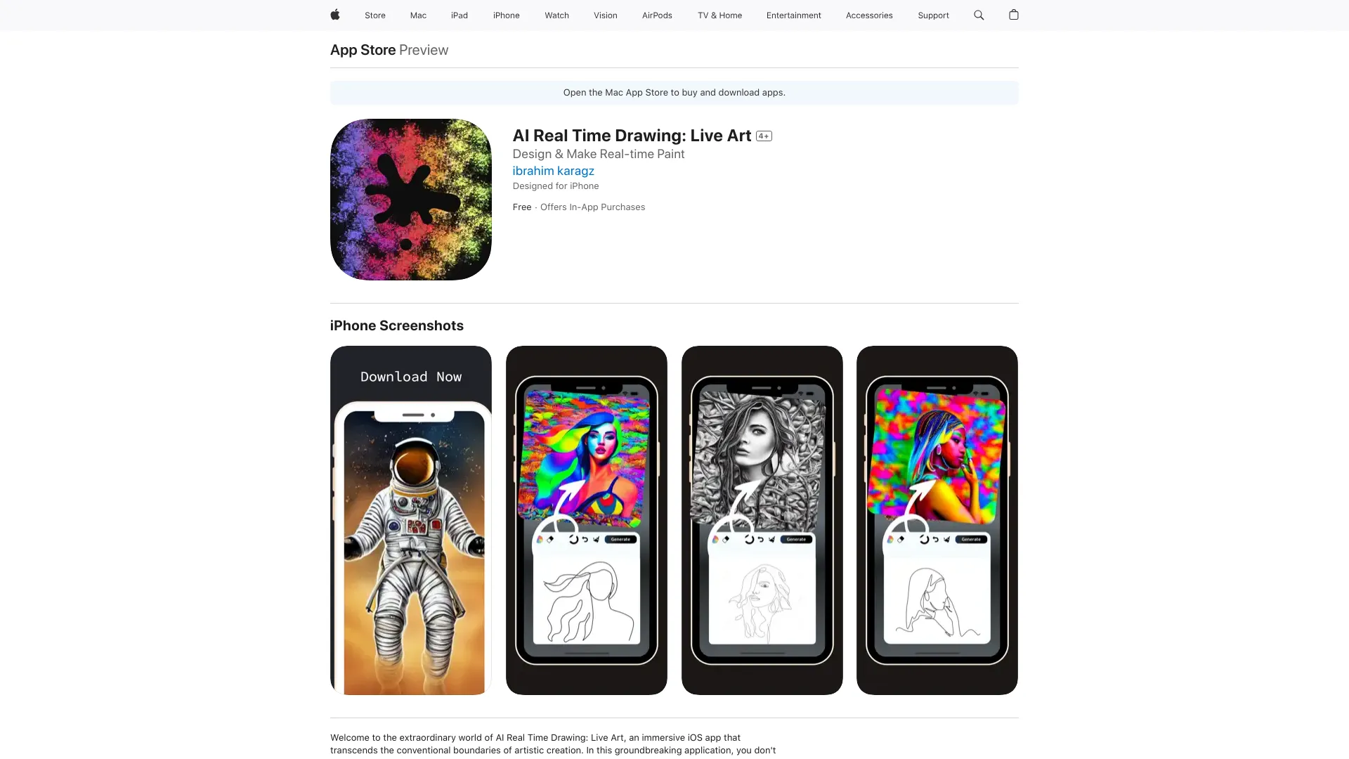 AI Real Time Drawing