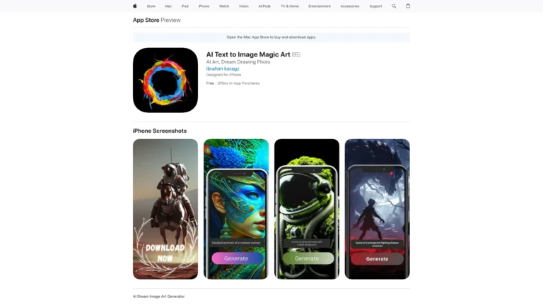 Advanced AI Text To Image Magic Art AI Tool Review