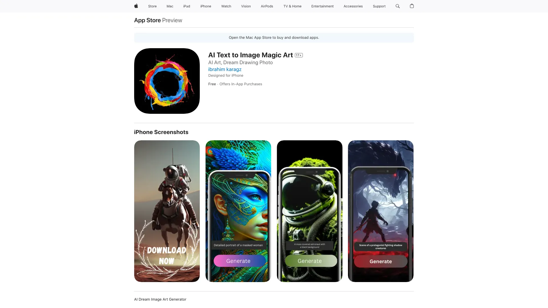 AI Text to Image Magic Art logo