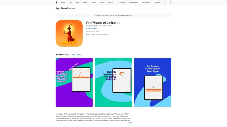 New Flirt Wizard AI Tool Review