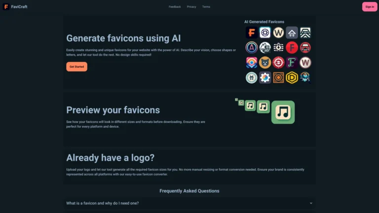 Popular Favicraft AI Tool Review