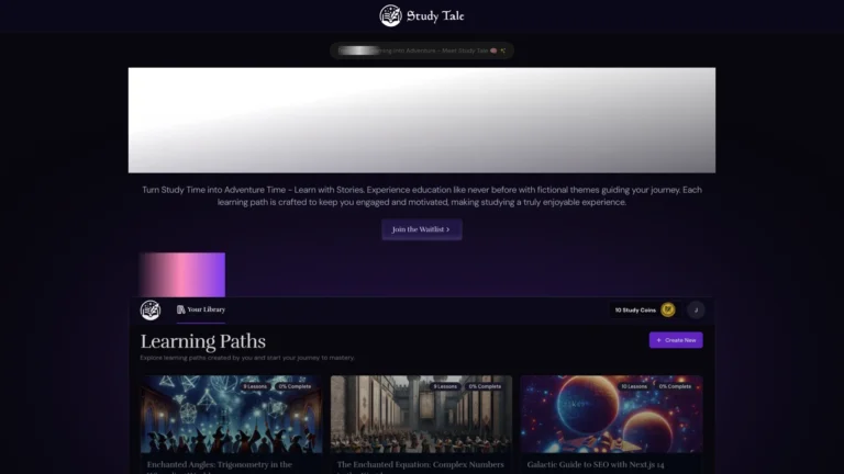 Smart Study Tale AI Tool Review