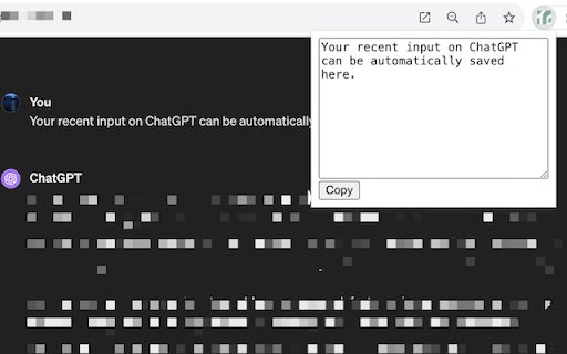 Save ChatGPT Input ai chrome extension logo