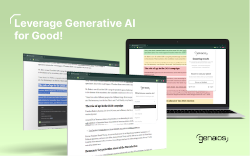 GenAIos ai chrome extension logo