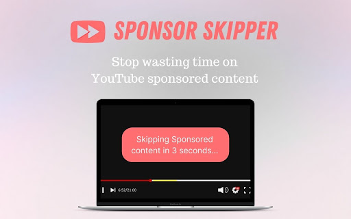 SponsorBlock ai chrome extension logo