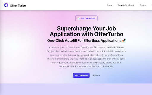 AI Job Application Filler ai chrome extension logo
