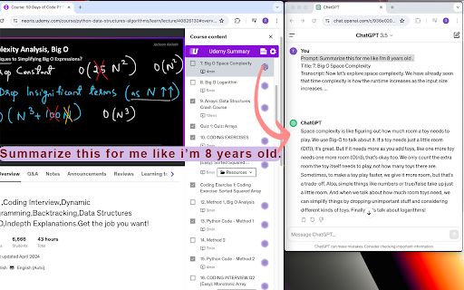 Udemy Summary