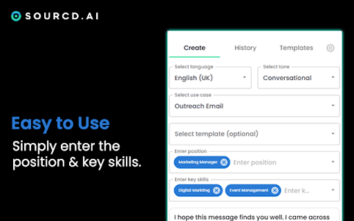 Sourcd ai chrome extension logo