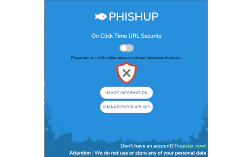 Phishup.co ai chrome extension logo