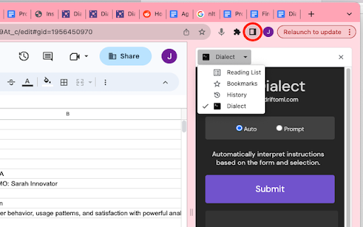 Dialect ai chrome extension logo