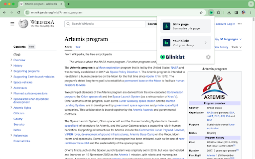 Blinkist AI ai chrome extension
