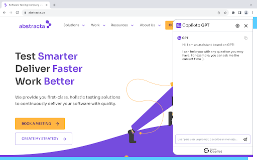Browser Copilot ai chrome extension logo