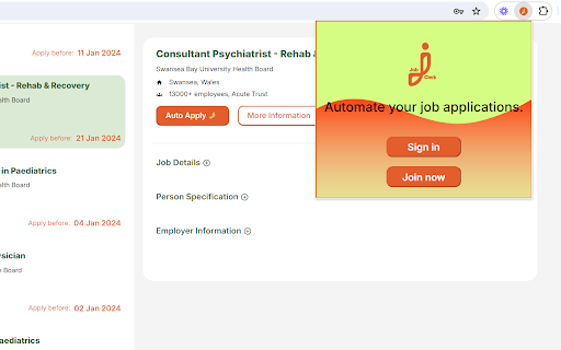 Job Clerk Co